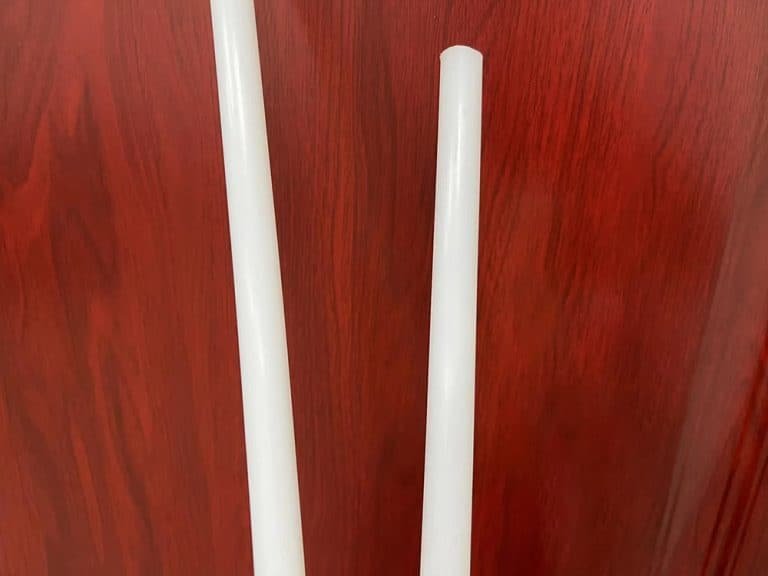 Plastics Natural PCTFE Rod Polychlorotrifluoroethylene Rod Gonowplastics